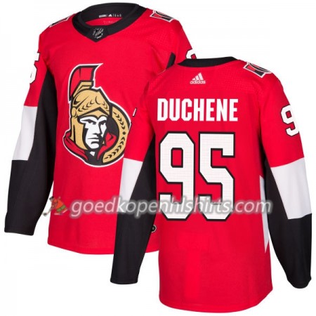 Ottawa Senators Matt Duchene 95 Adidas 2017-2018 Rood Authentic Shirt - Mannen